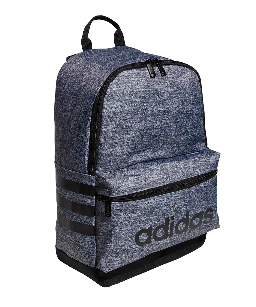 Adidas Back To School Backpack - Charcoal/Black - Image 2