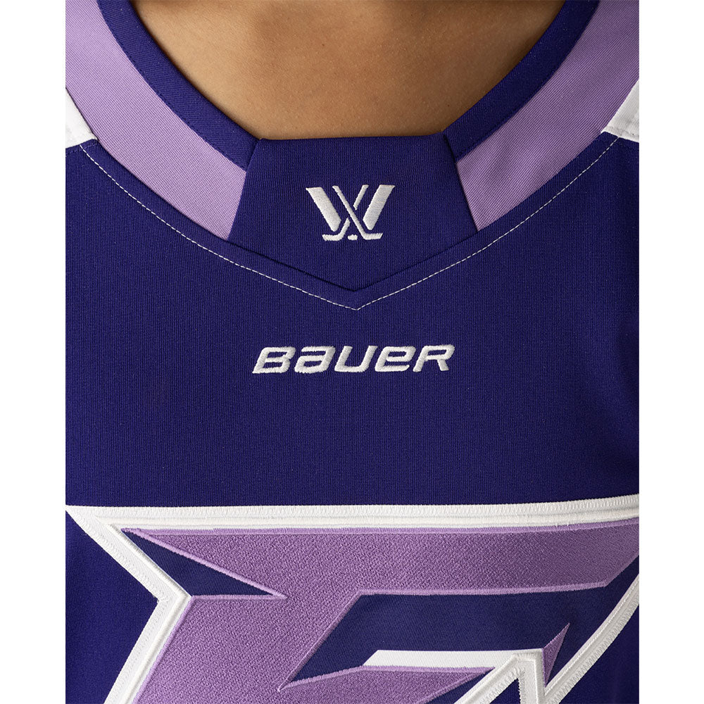 Bauer Minnesota Frost Adult Replica Home Jersey - Image 6