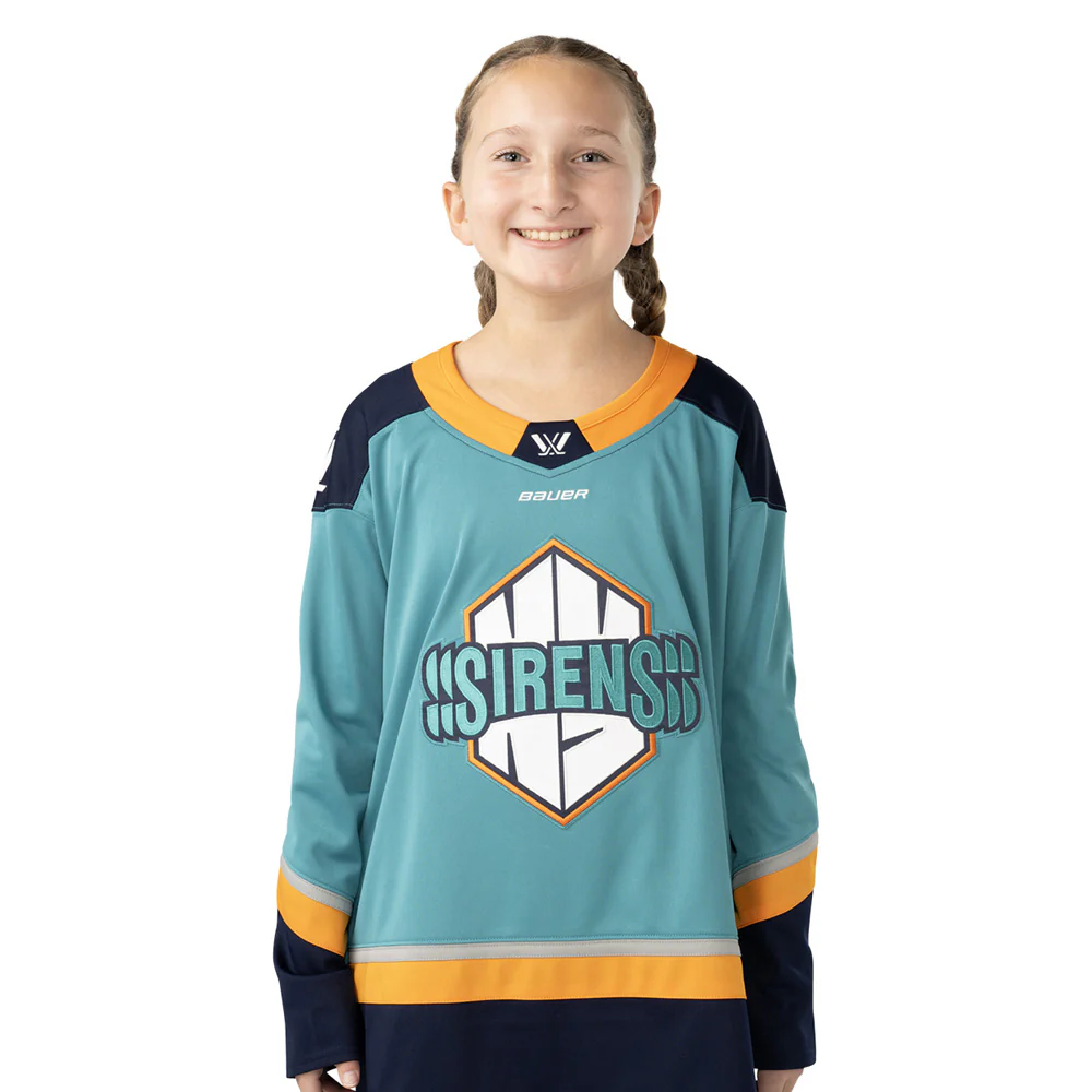 Bauer New York Sirens Youth Replica Home Jersey - Image 2