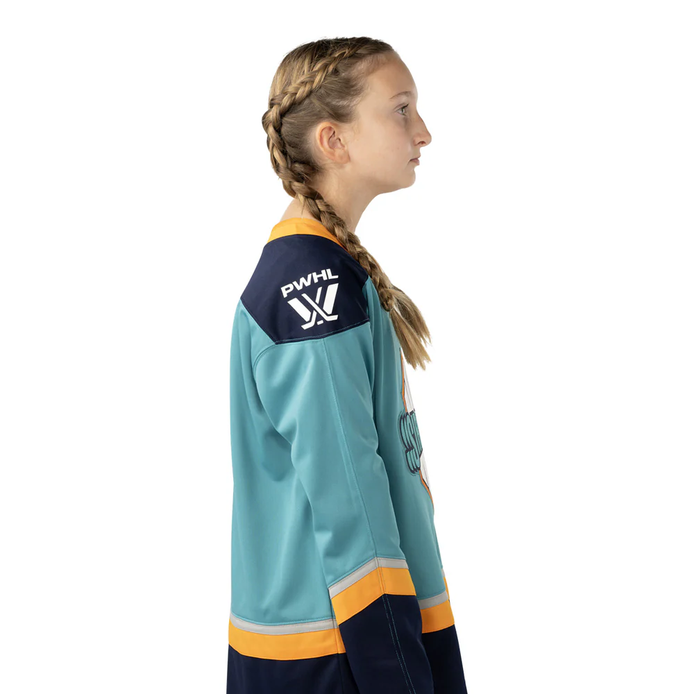 Bauer New York Sirens Youth Replica Home Jersey - Image 3