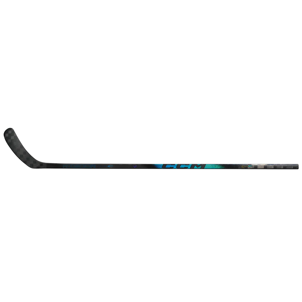 CCM Ribcor Trigger 10 Pro Teal Intermediate Hockey Stick - Image 5