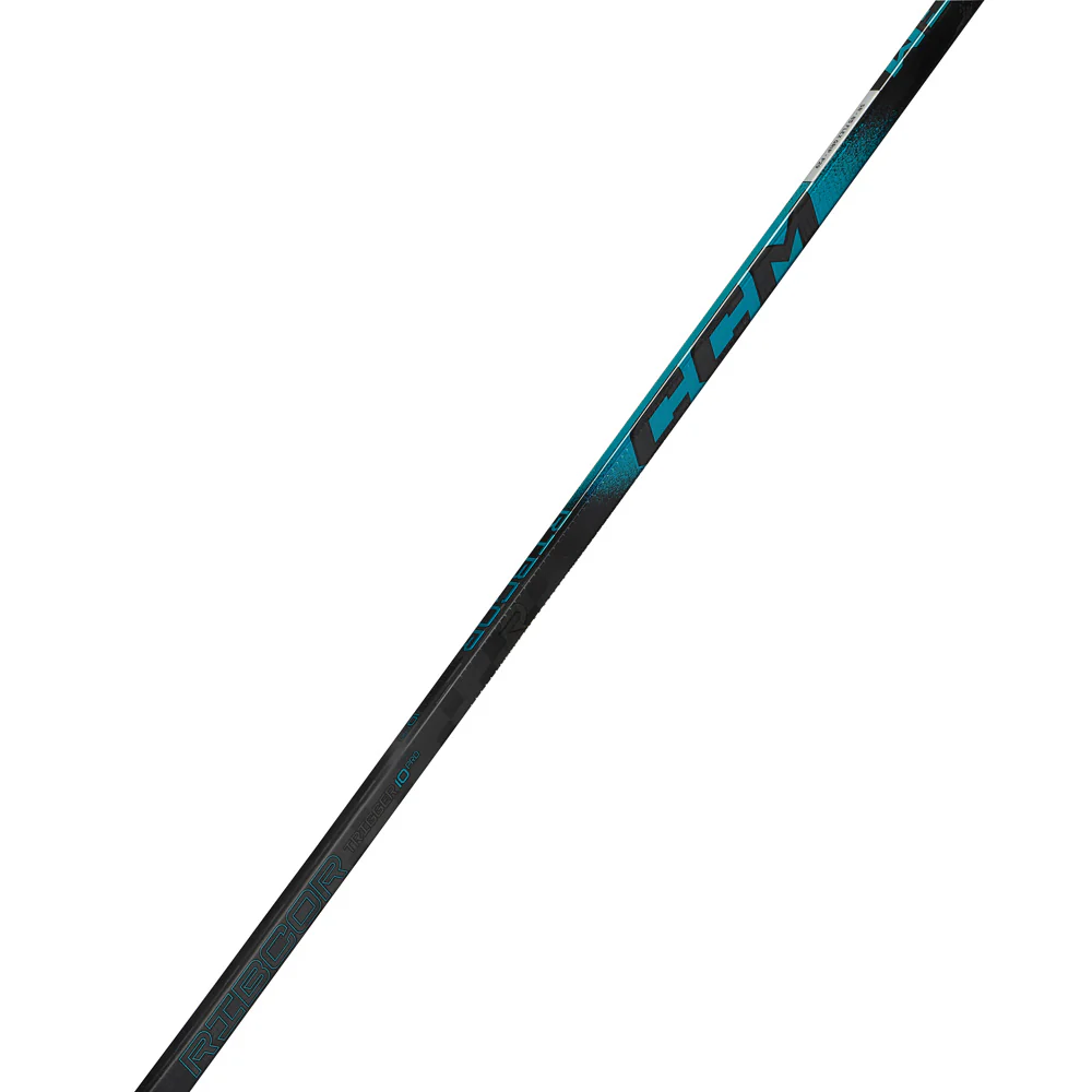 CCM Ribcor Trigger 10 Pro Teal Intermediate Hockey Stick - Image 7