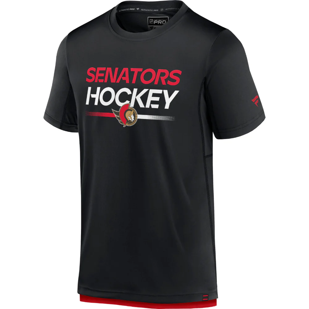 Fanatics Ottawa Senators Authentic Pro Adult Tech T Shirt