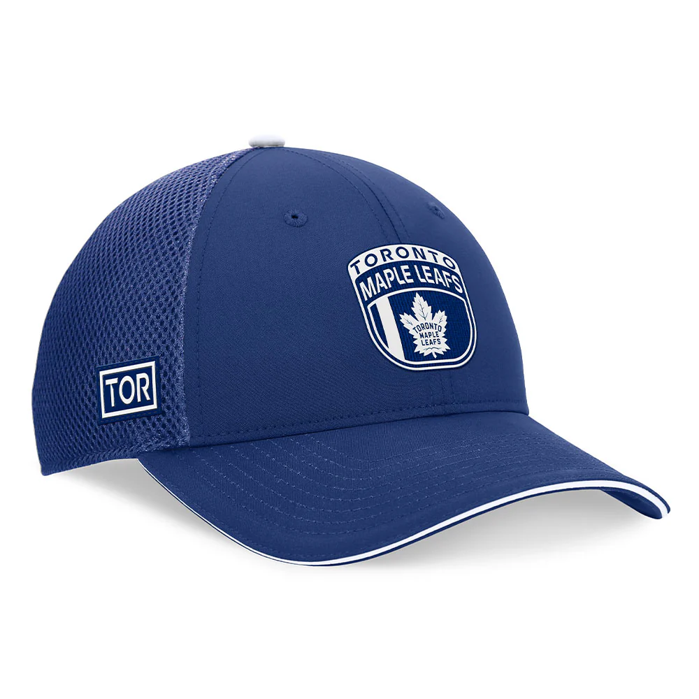 Fanatics Toronto Maple Leafs Authentic Pro 2024 Draft Trucker Hat - Image 3