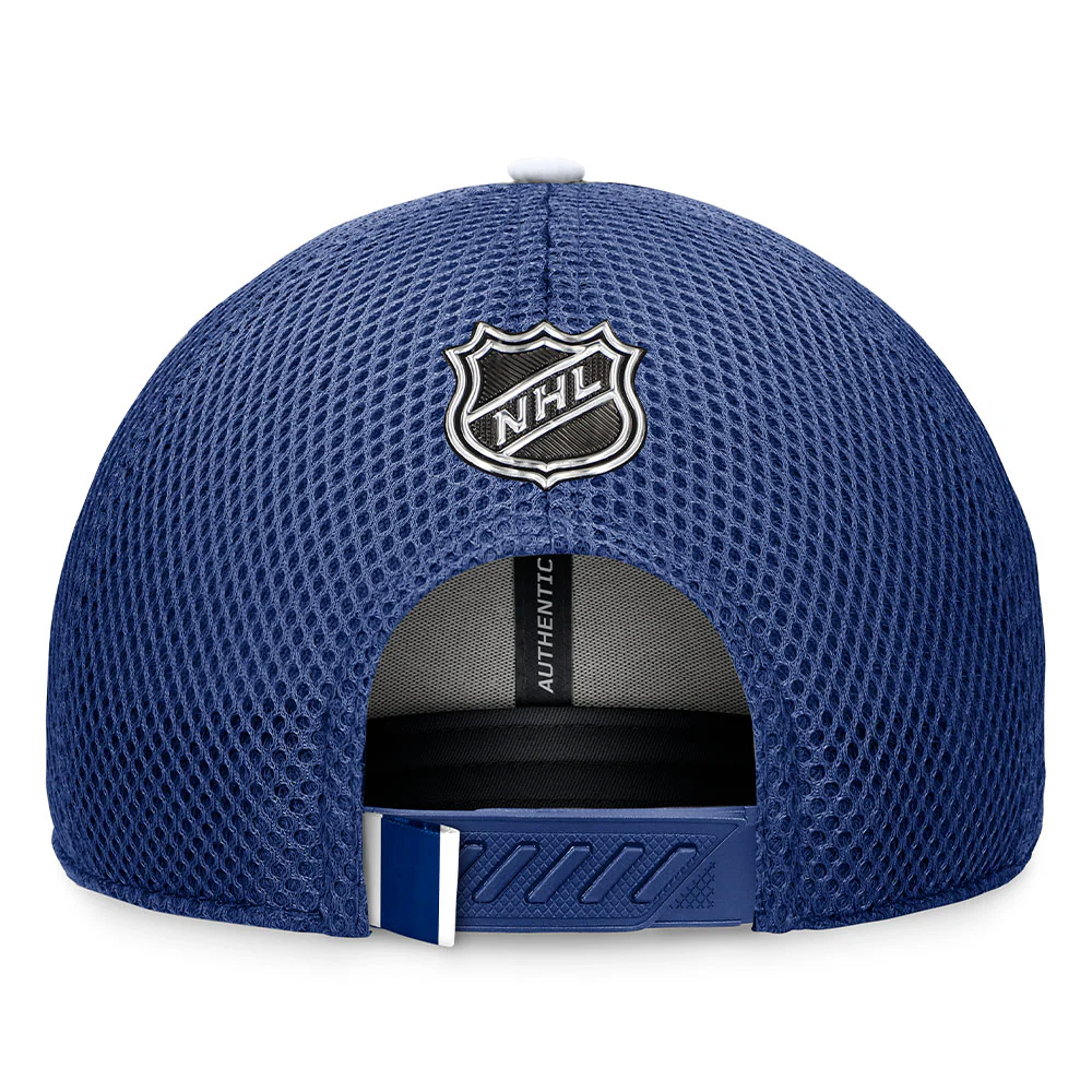 Fanatics Toronto Maple Leafs Authentic Pro 2024 Draft Trucker Hat - Image 4