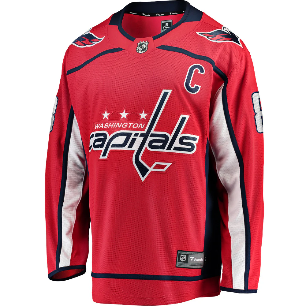 Fanatics Washington Capitals Alex Ovechkin Adult Breakaway Jersey - Image 2
