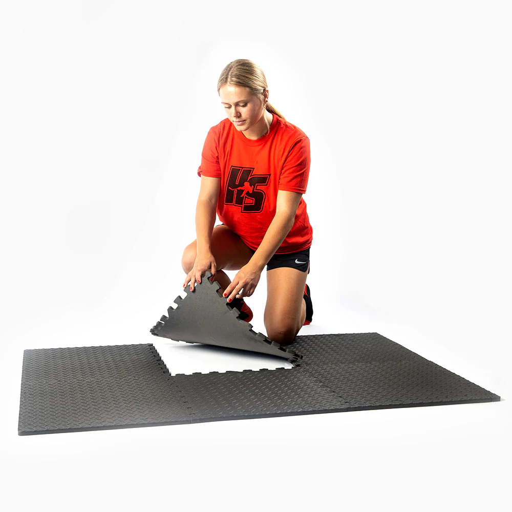 Hockeyshot Edge Foam Training Tiles - 6 Pack - Image 4