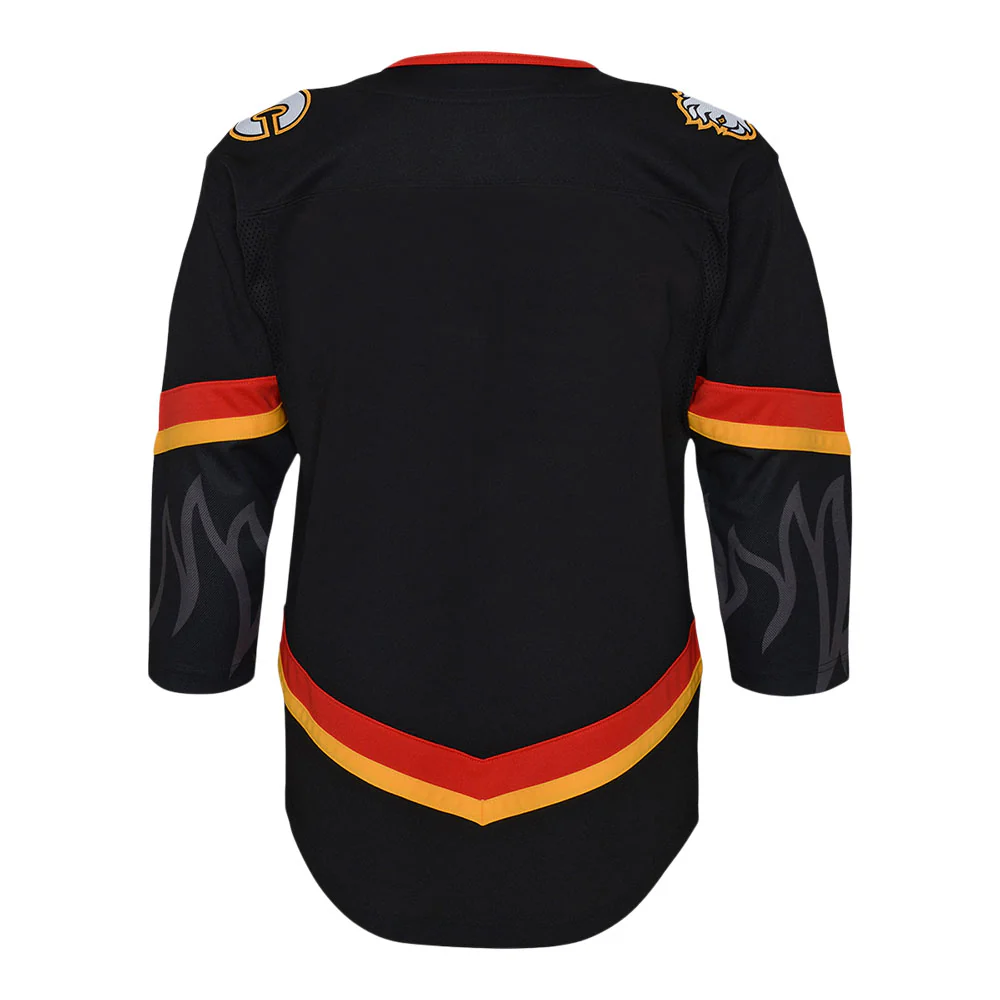 Outerstuff Calgary Flames Infant Black Third Jersey - Image 2