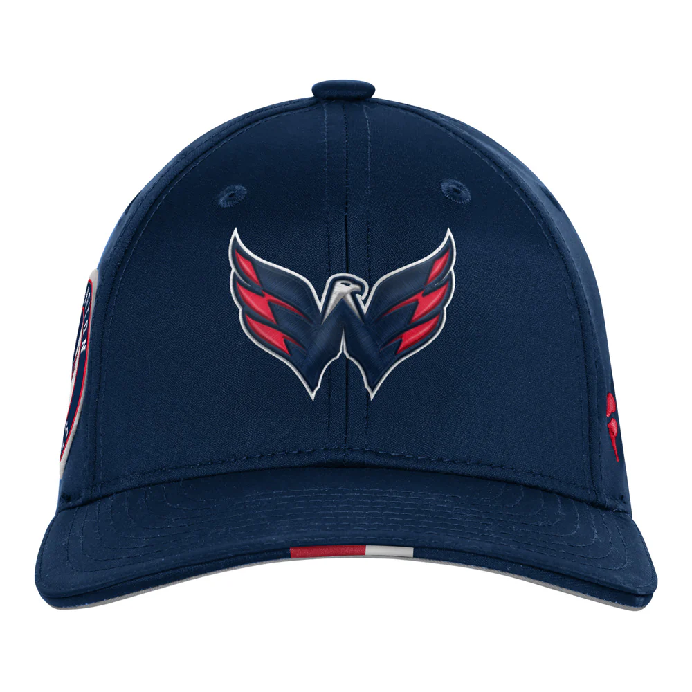 Outerstuff Washington Capitals Draft Podium Youth Navy Hat - Image 2