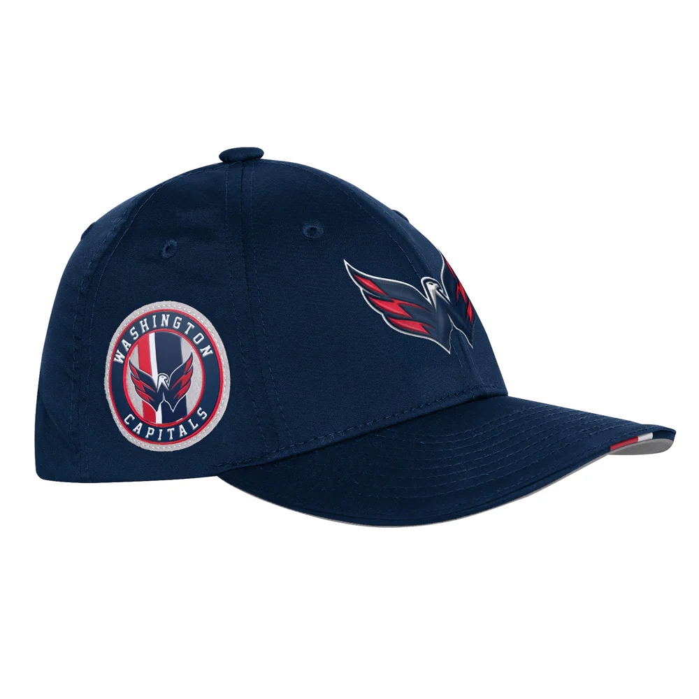Outerstuff Washington Capitals Draft Podium Youth Navy Hat - Image 3