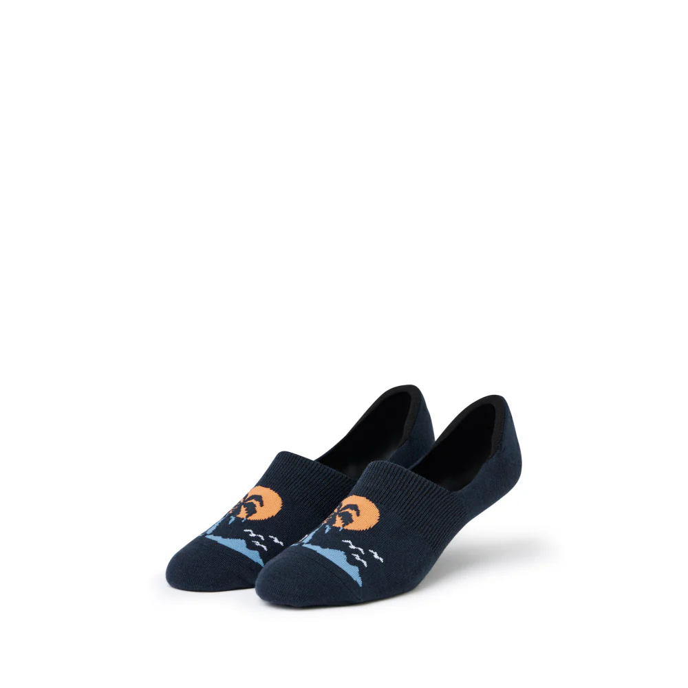 Travis Mathew South Seas Getaway Total Eclipse Socks